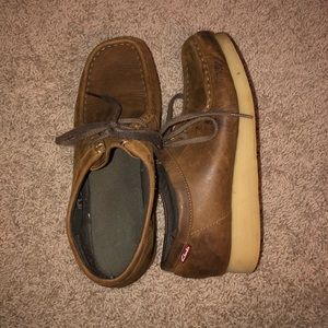 Clark’s Wallaby Leather Shoes